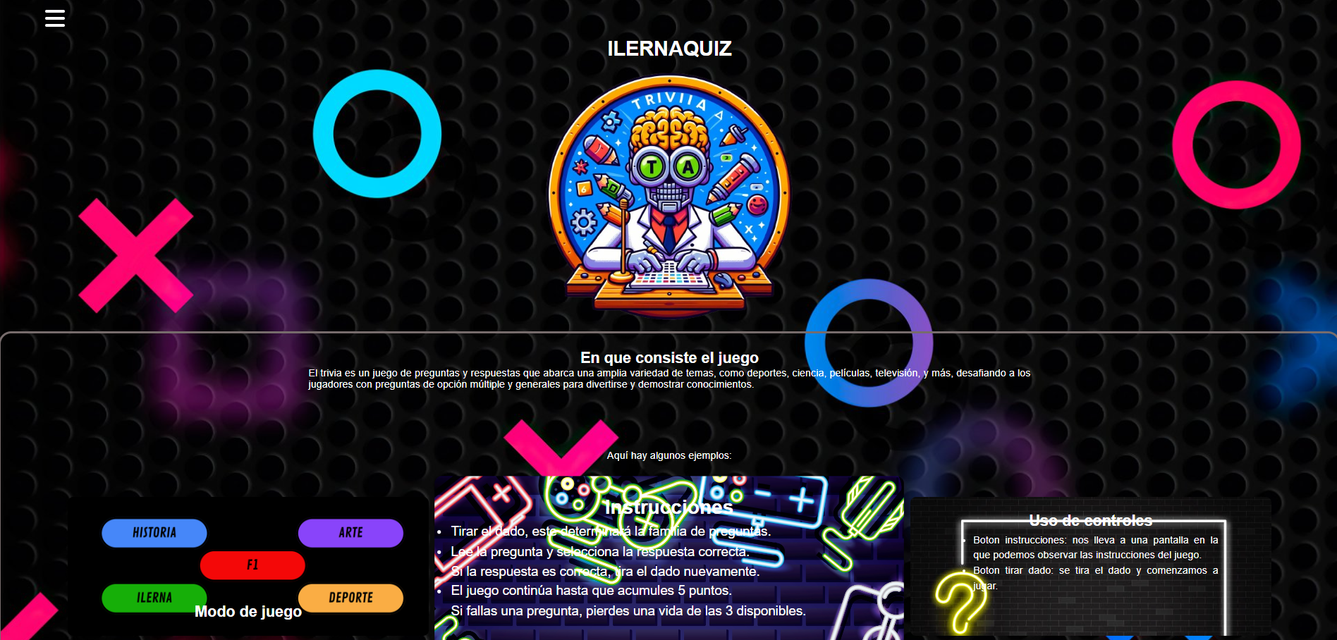 Web IlernaQuiz